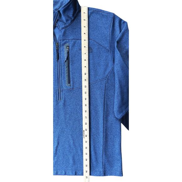 The North Face Canyonlands Half-Zip Blue Pullover Jacket Men's Medium - Picture 2 of 6